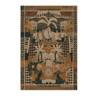 La Joie Natural Multicolor Tufted Rug, 4' x 6'