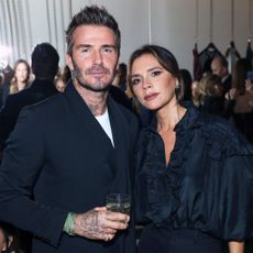 london, england september 30 david and victoria beckham attend victoria beckham and sotheby's celebration of andy warhol with don julio 1942 at her dover street store, on september 30, 2019 in london, england photo by darren gerrishwireimage for white company