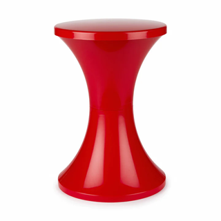 modern red accent table