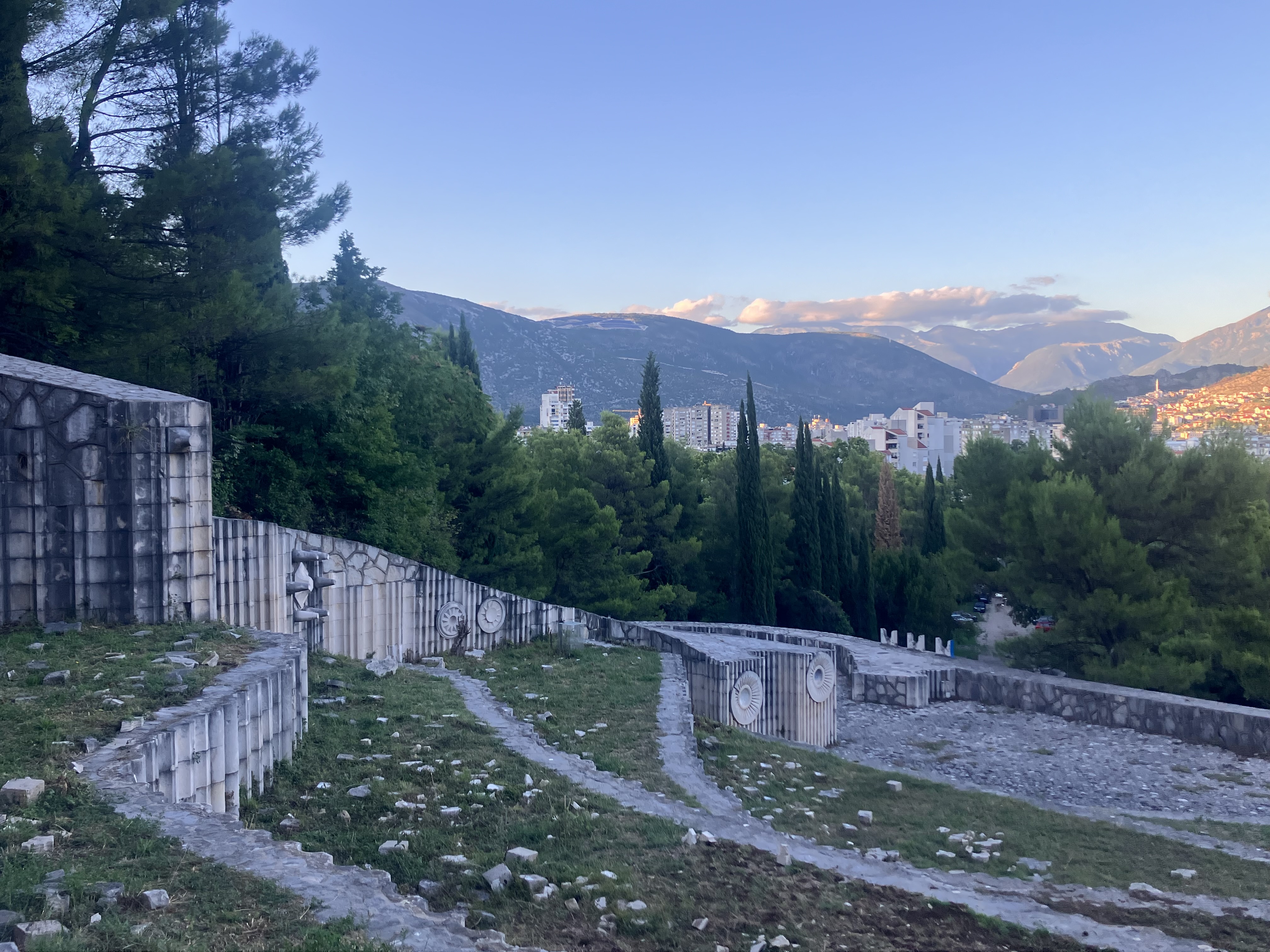 Partisan Memorial Cemetery in Mostar