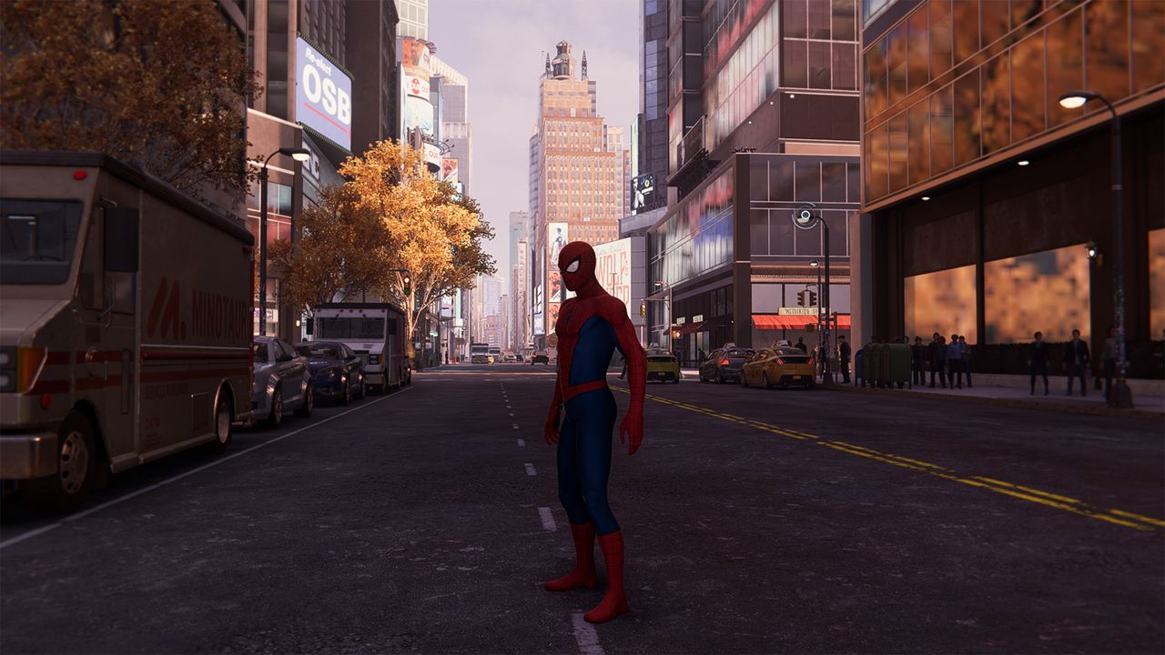 Spider-Man Remastered settings quality comparison