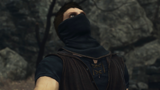 A thief looks shocked as a particularly high dose of Dragon Magic hits them in Dragon's Dogma 2.