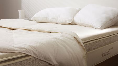  The Birch Organic Mattress Topper in beige
