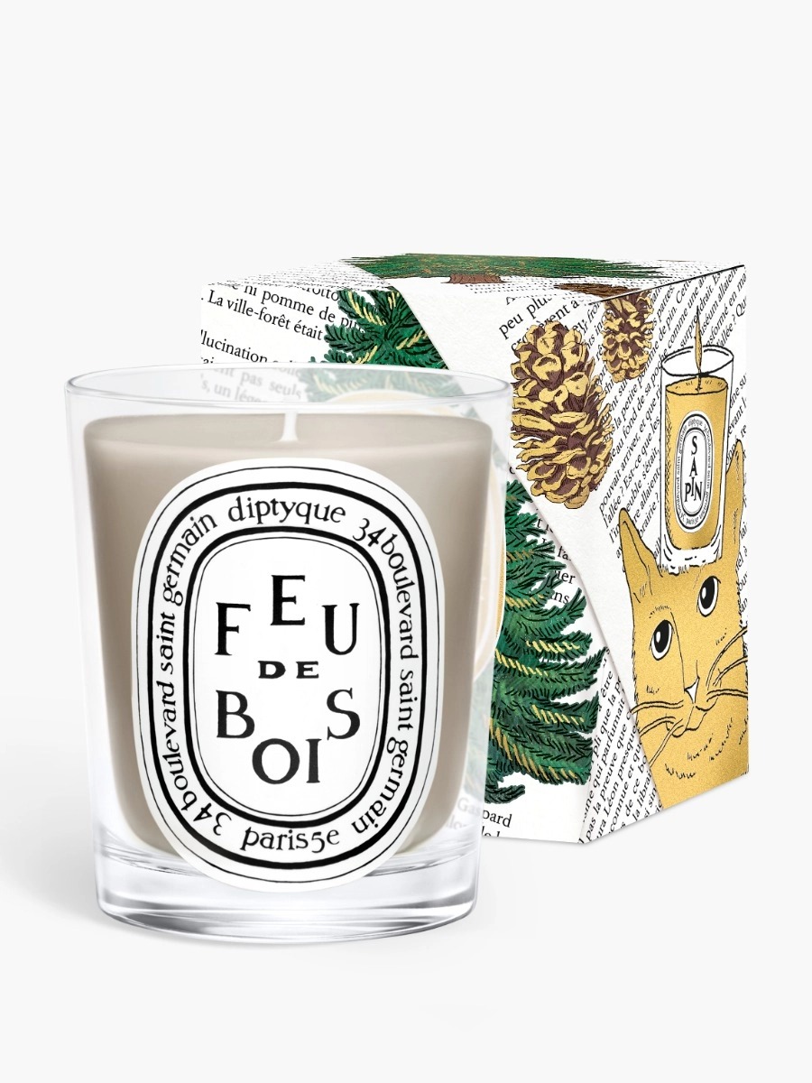 Diptyque Paris , Feu de Bois (Wood Fire) Classic Candle