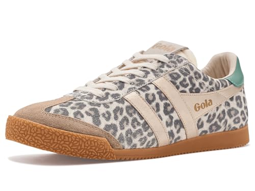 Gola Elan Safari Leopard Print Womens Trainers Clb866-Zy
