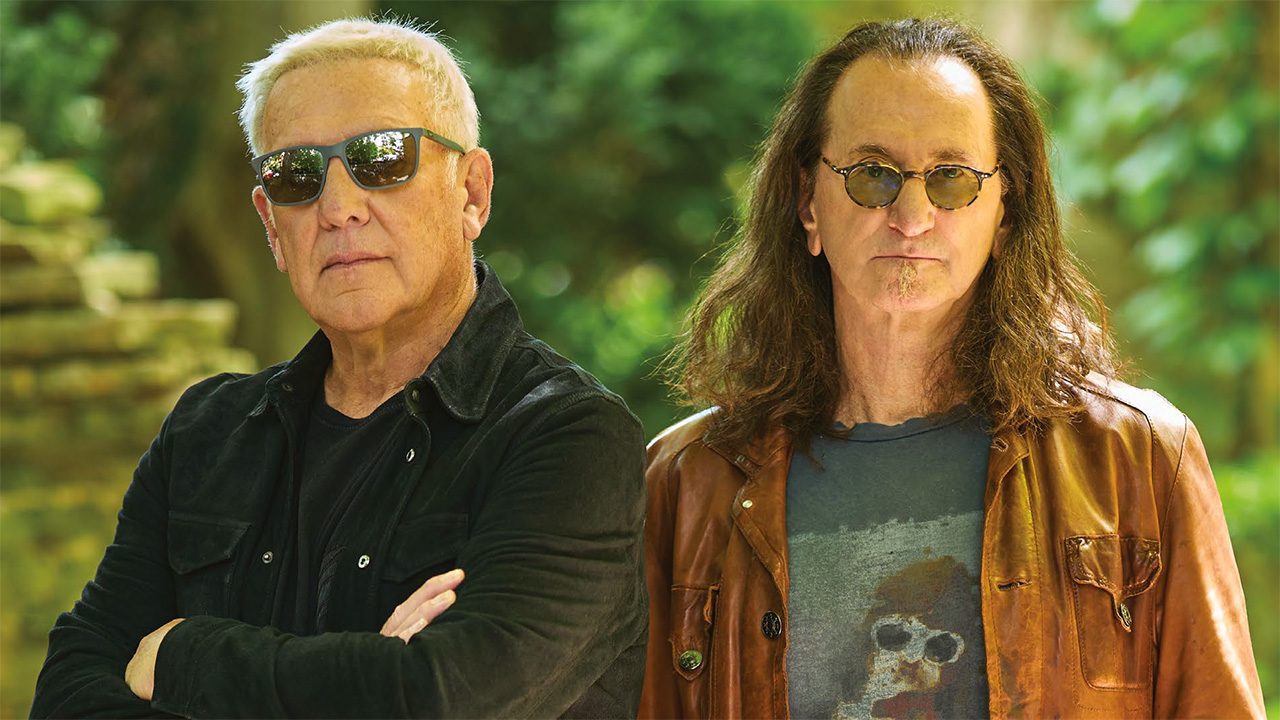 Rush members Alex Lifeson and Geddy Lee