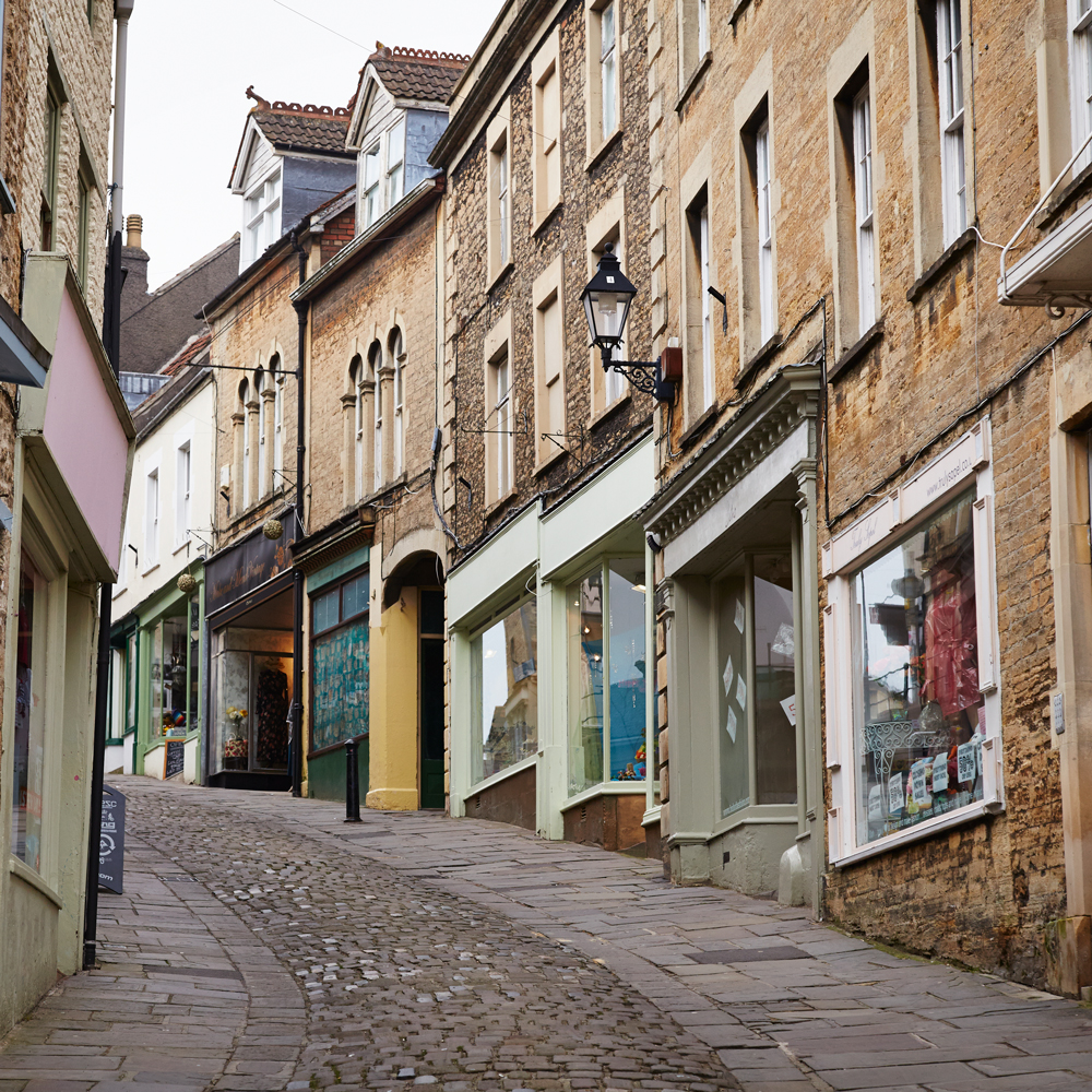 urban Street with side walk