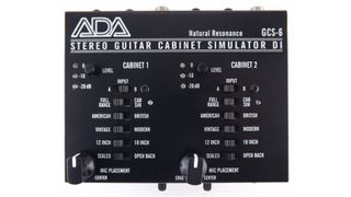 A Da S Stereo Guitar Cabinet Simulator Di Delivers Real World