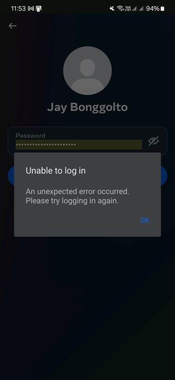 Meta apps down