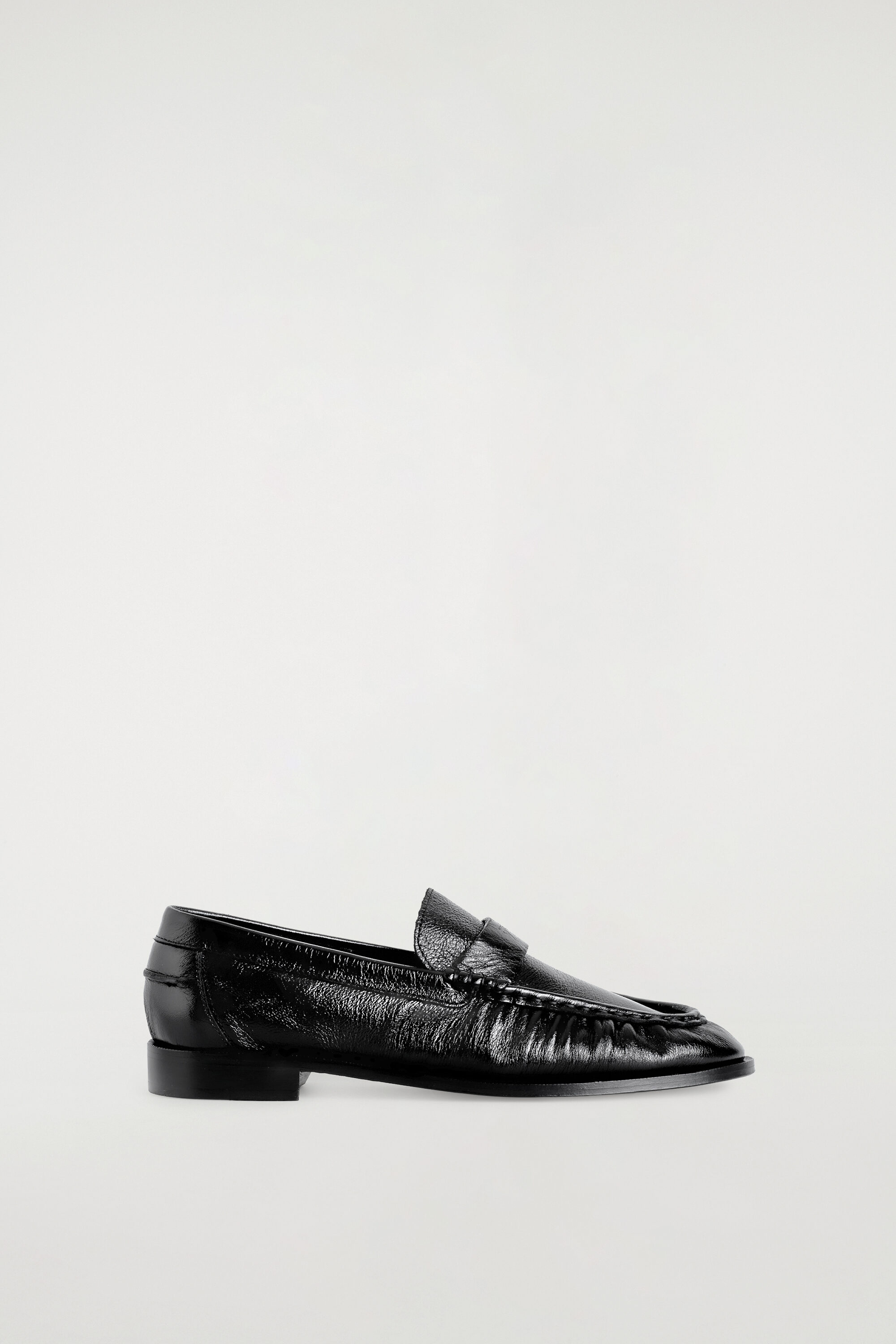 Leather Moccasin Loafers