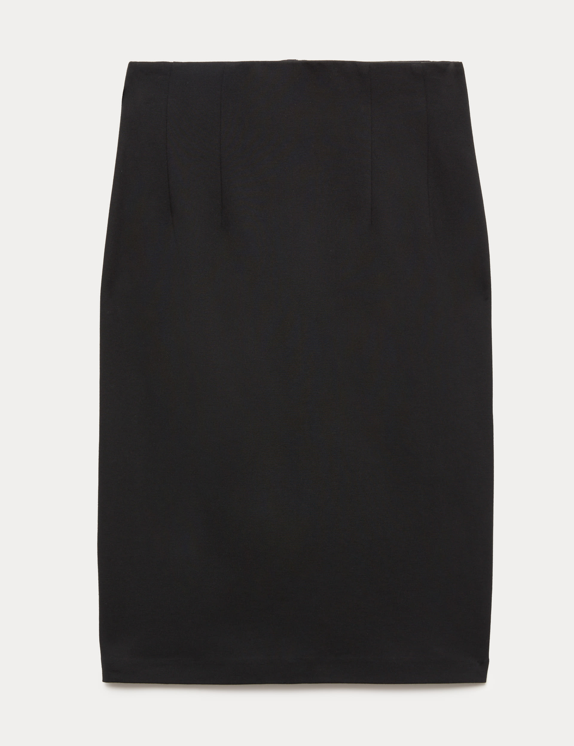 Jersey Knee Length Pencil Skirt