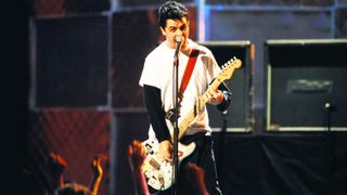 Billie Joe Armstrong of Green Day during 1994 MTV Video Music Awards at Radio City Music Hall in New York City, New York, United States