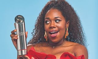 Channique Sterling-Brown looks forward to The British Soap Awards 2025.