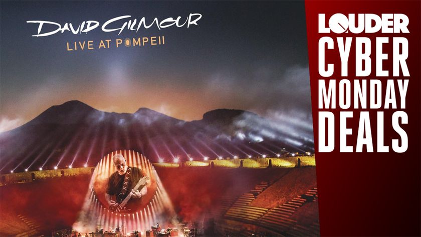 David Gilmour: Live At Pompeii cover for Cyber Monday