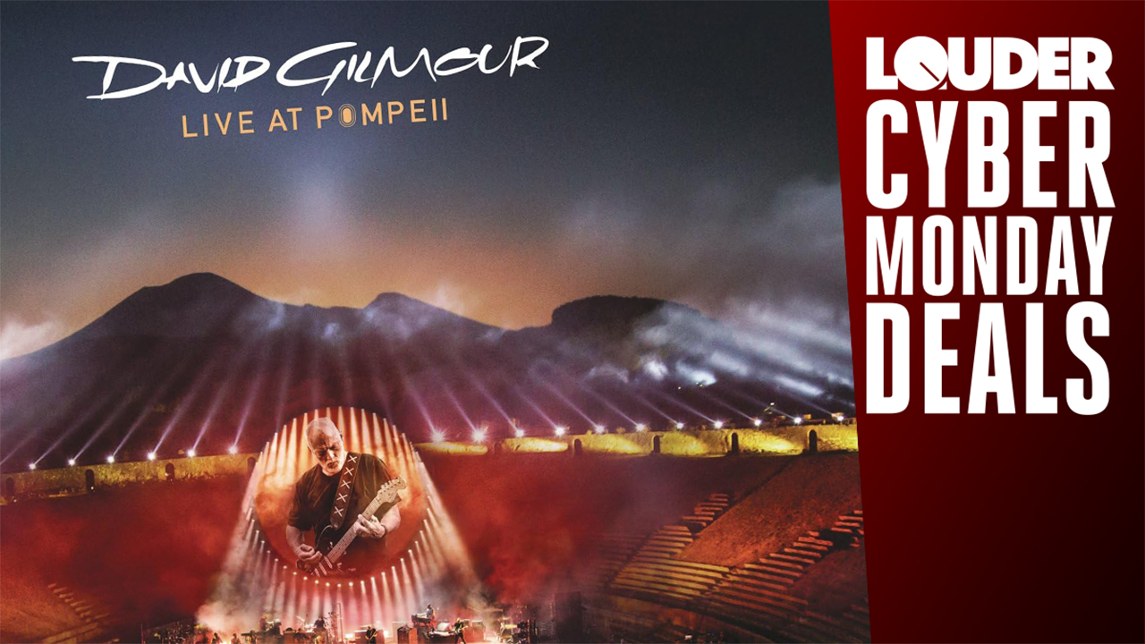 David Gilmour: Live At Pompeii cover for Cyber Monday