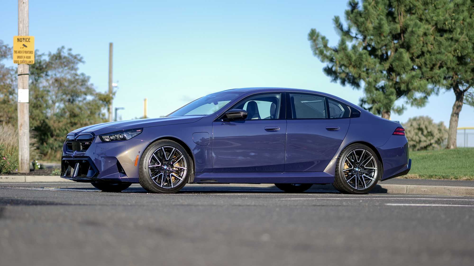 2025 BMW M5 test drive.