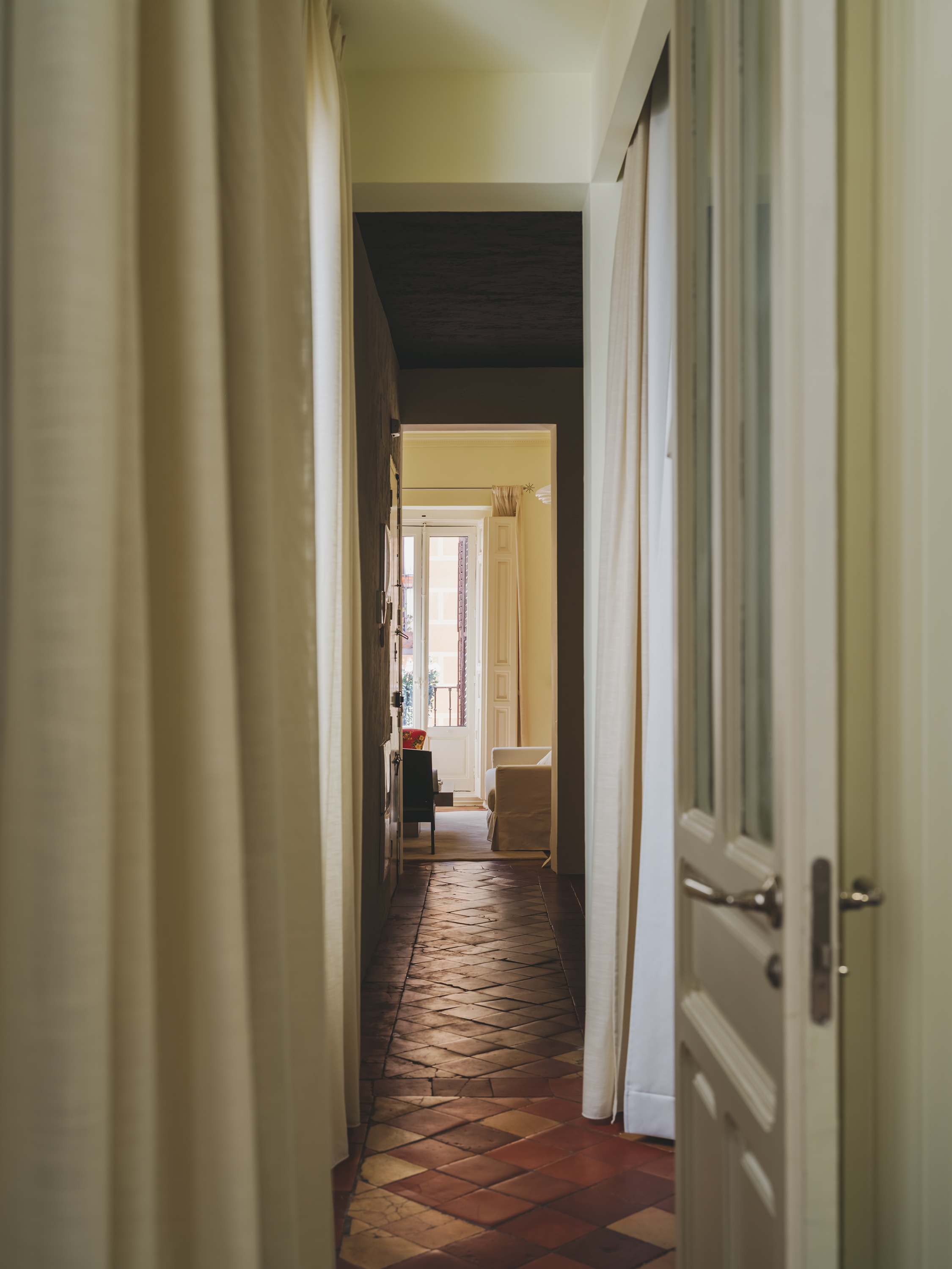 A view of the corridor.