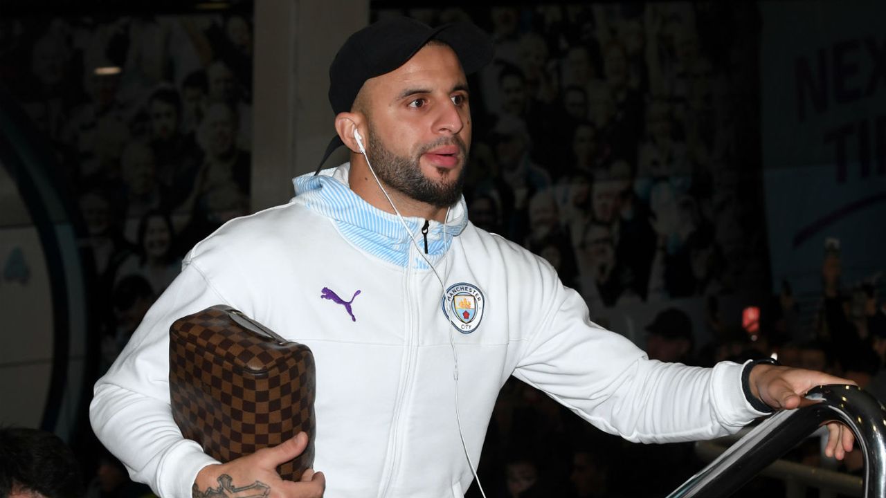 Manchester City defender Kyle Walker