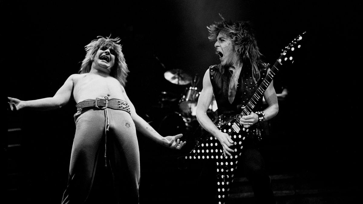 Randy Rhoads and Ozzy Osbourne