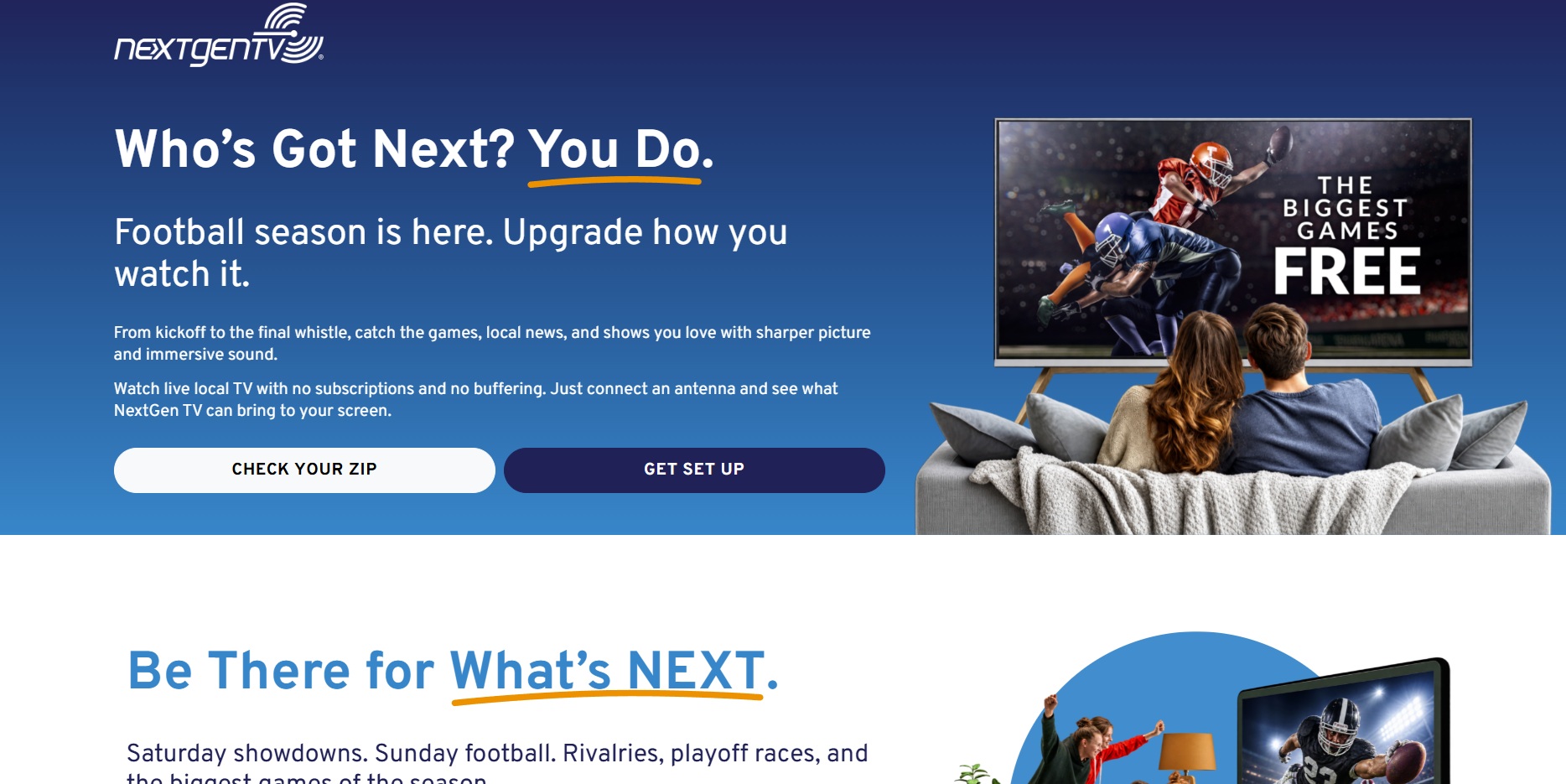 Promo for Nextgen TV