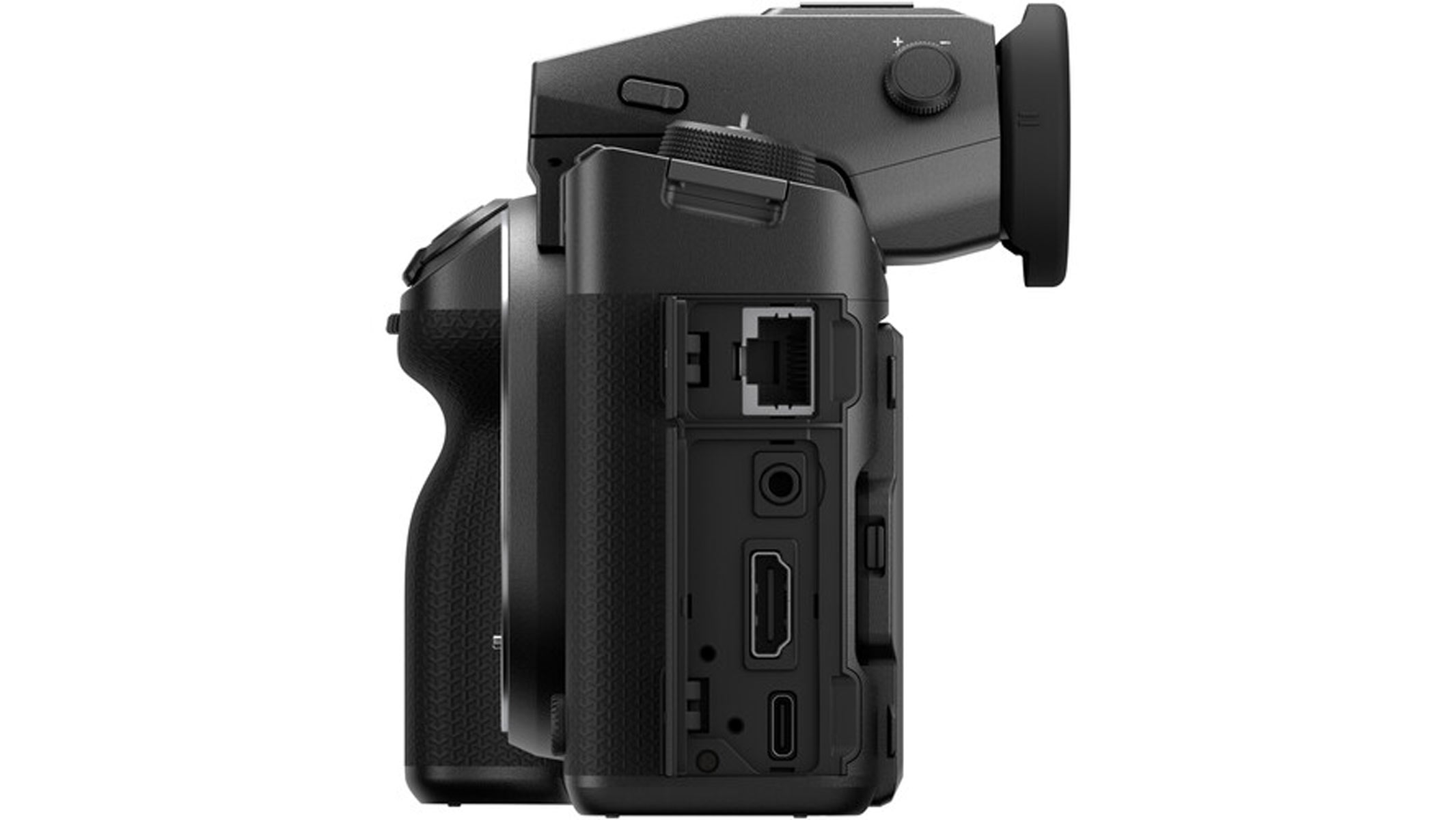 The Fujifilm GFX100 II's ports