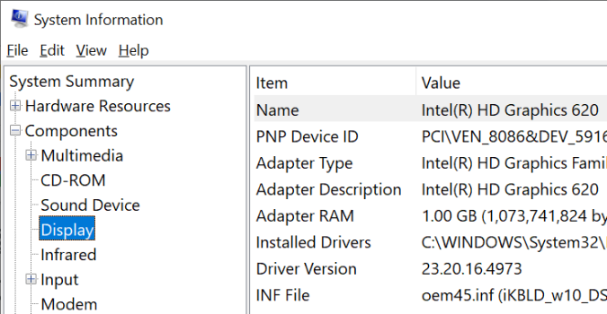 How to find graphics card details in hot sale windows 10