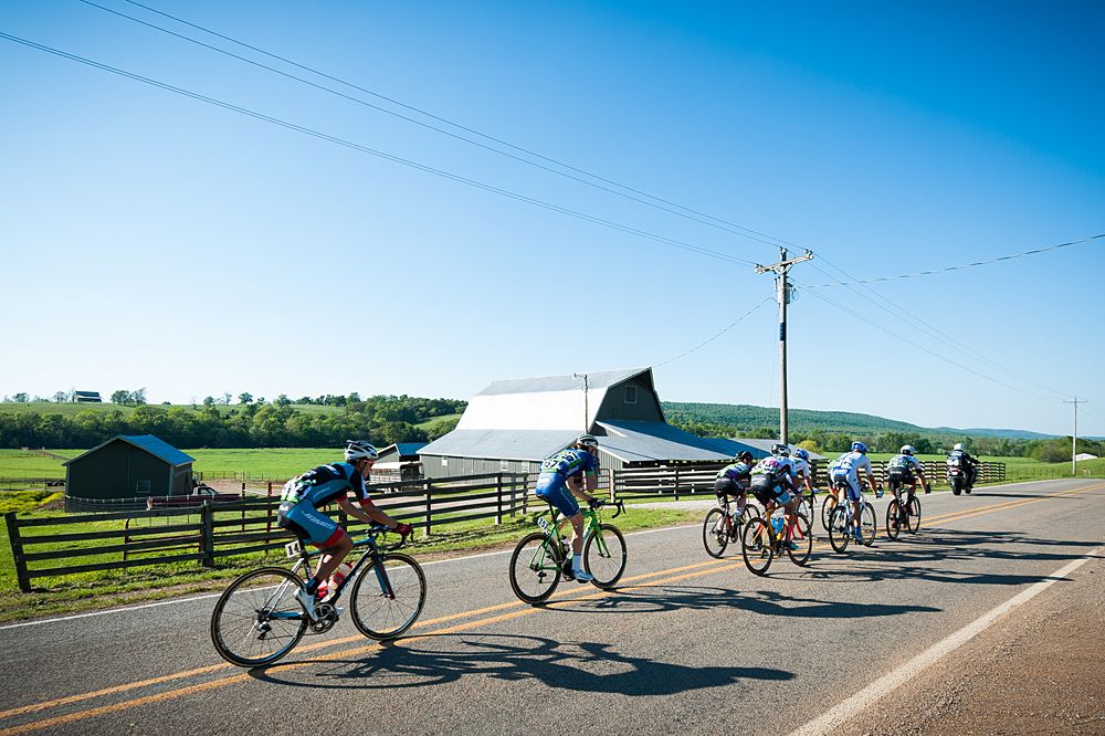 Scenic views at Joe Martin Stage Race stage 3