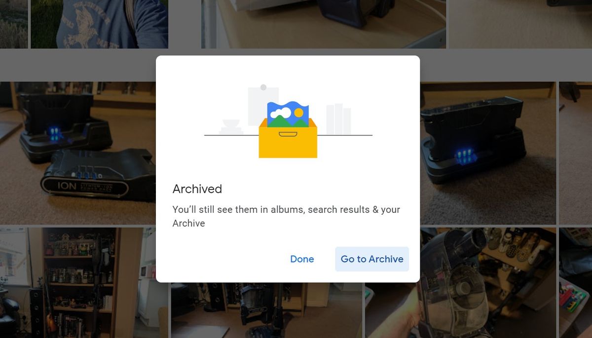delete photos and videos on google search