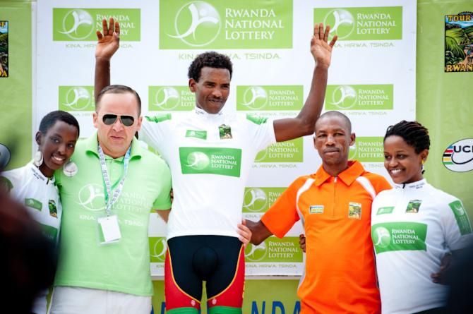 Atsbha Getachew (National Team Ethiopia) was the best young rider