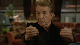 Martin Short making hand gestures in Only Murders in the Building