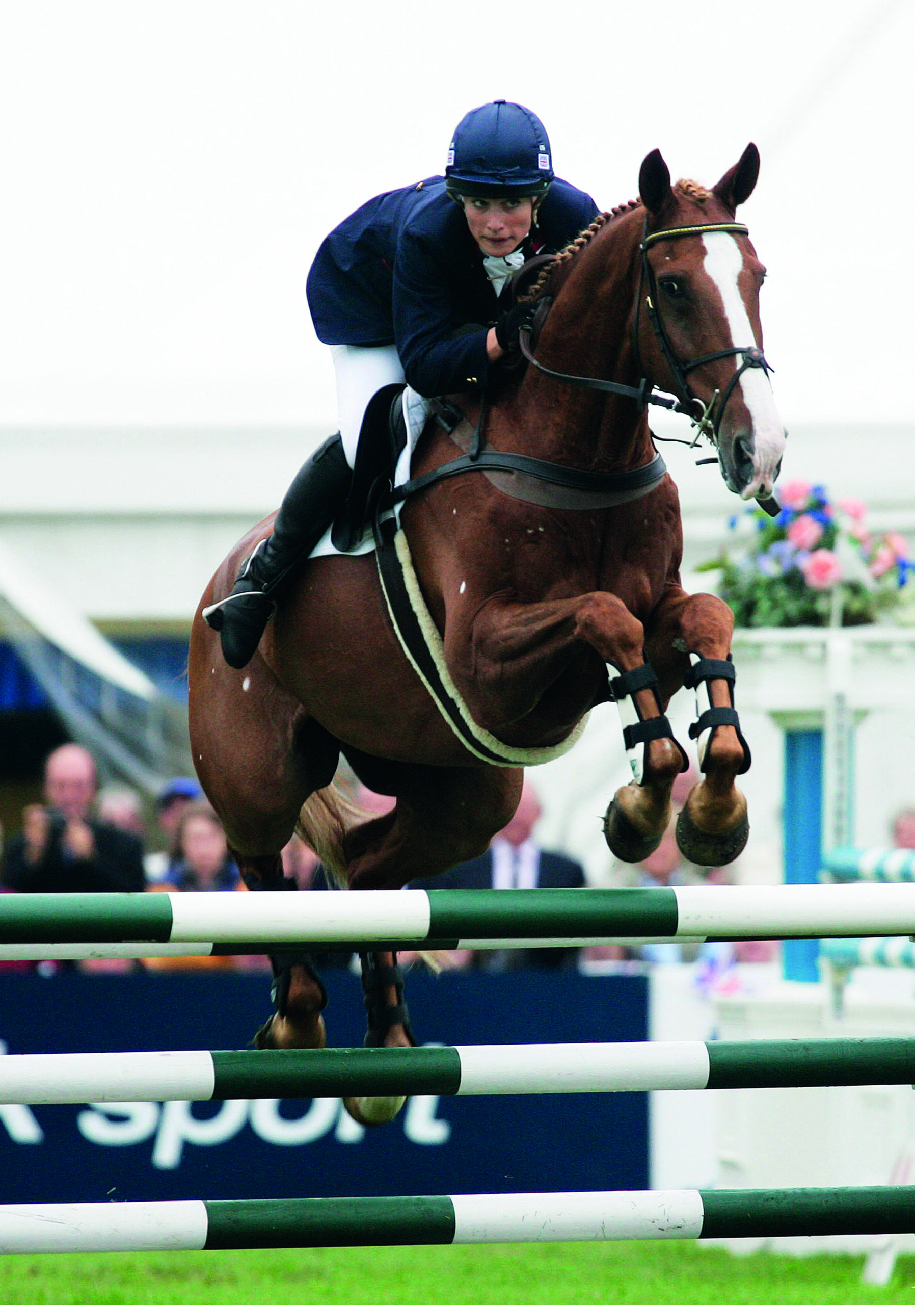 Zara Tindall (n&amp;eacute;e Phillips) pilots Toytown to a clear to secure the individual European gold medal.