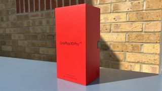 The box of the OnePlus 10 Pro