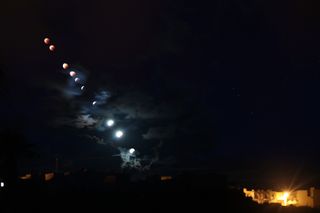 Supermoon Lunar Eclipse from Maltese Islands