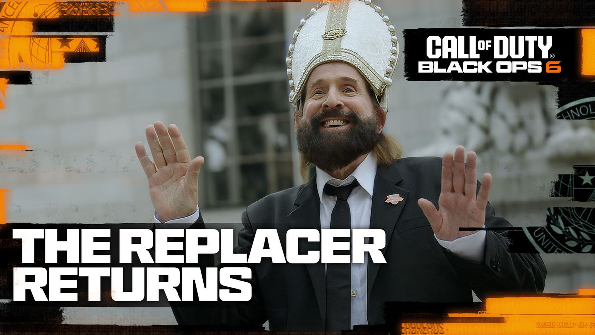 Peter Stormare returns as The Replacer so players can spend more time playing Black Ops 6.