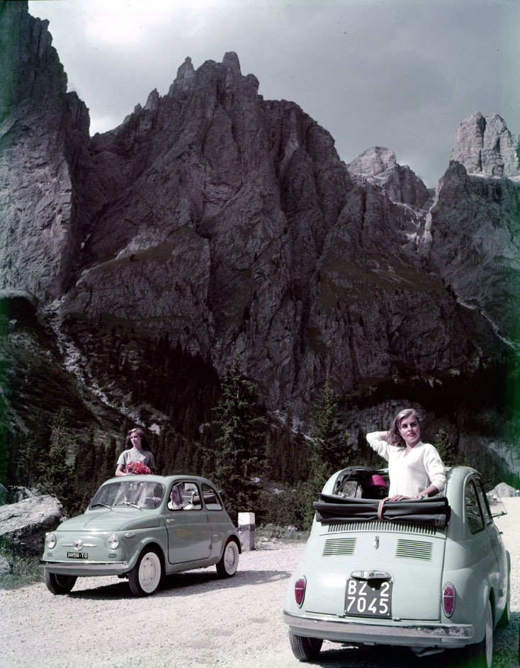 Fiat Cinquecento open roof
