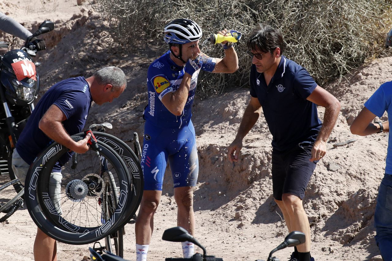 Deceuninck-QuickStep are another team utilising power tools