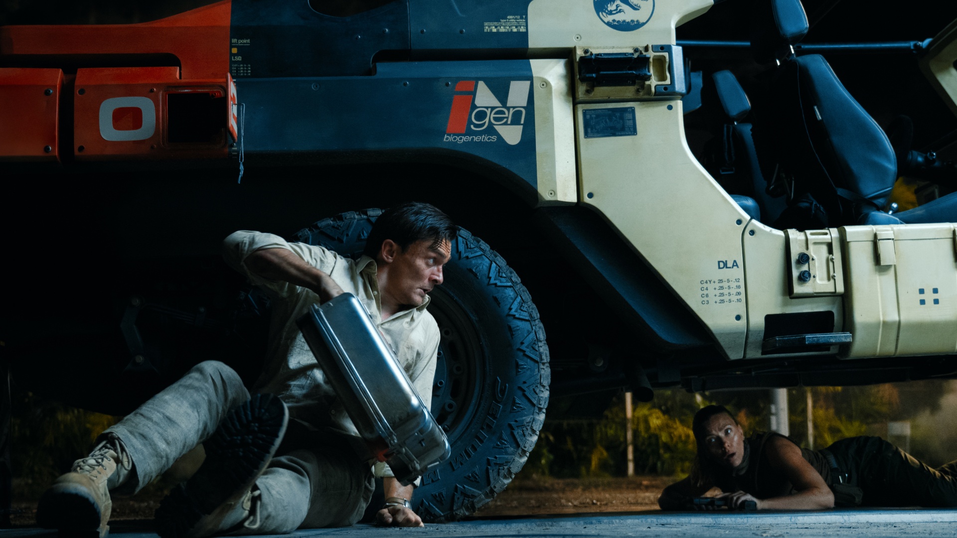 Rupert Friend as Martin Krebs in Jurassic World Rebirth