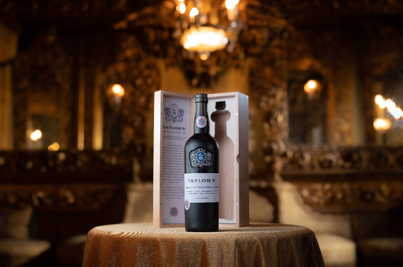 A rare very very old Port from Taylor's is one of several coronation drinks launches