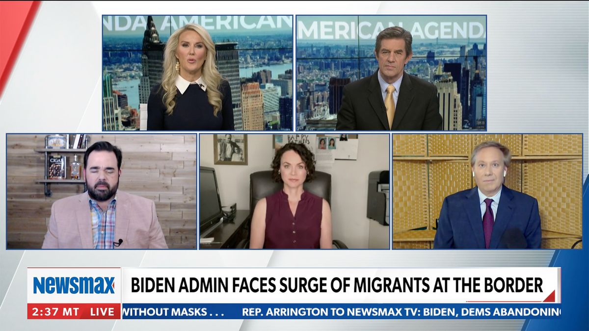 A segment on immigration airs on Newsmax&#039;s &#039;American Agenda&#039;