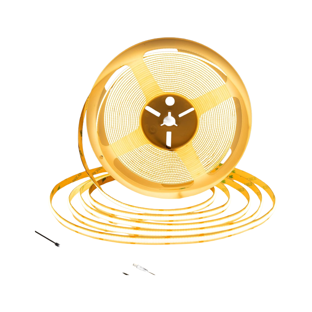 COB LED Strip 10M,2700K Warm White Dimmable Dotless LED Strip Lights