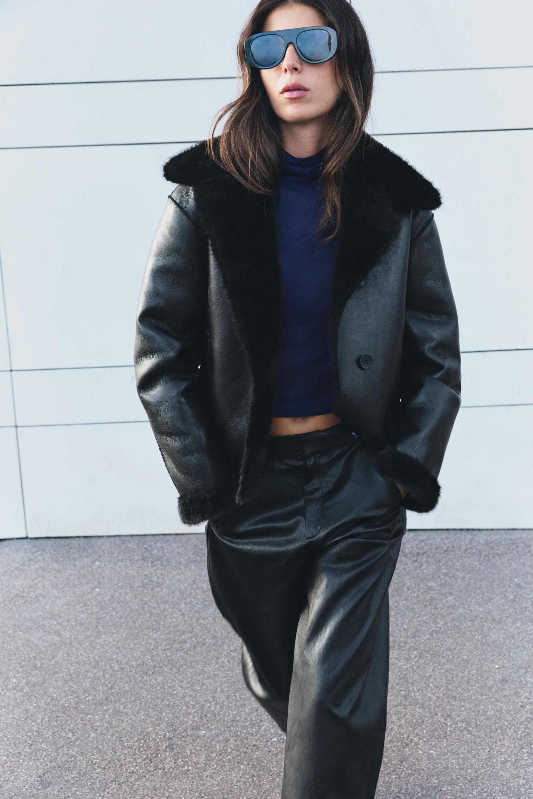 Reversible Double-Faced Jacket - Black - Xs