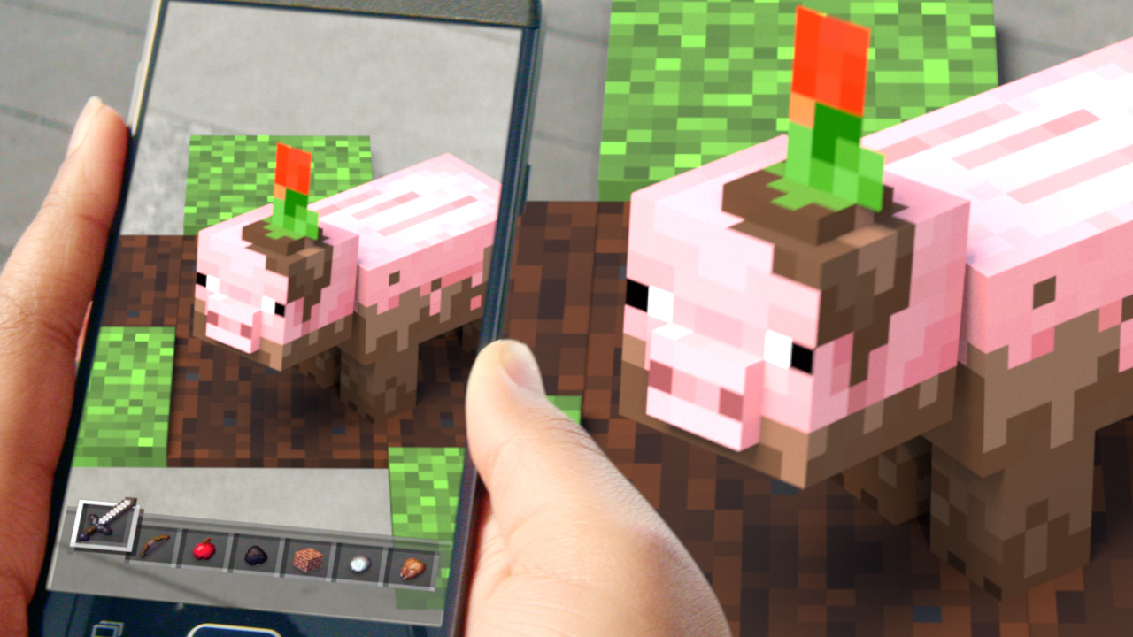 Minecraft Earth is an AR spin-off that lets you build in the real