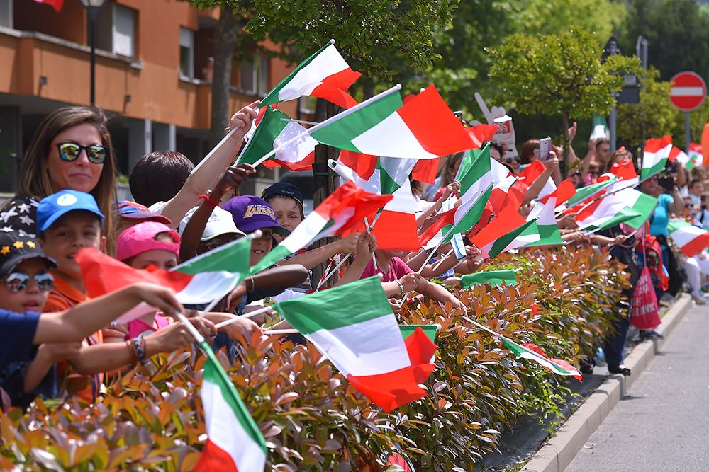 The tifosi were out in force