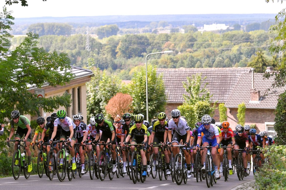 It was a hilly course