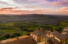 Tuscan wine country