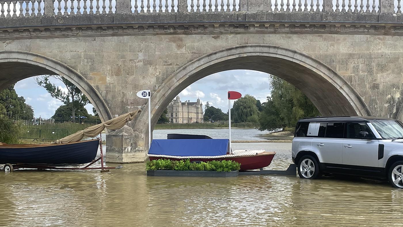 Burghley Horse Trials cross-country course