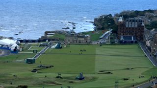 The Old Course at St Andrews in Scotland