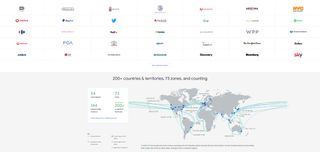 a webpage showing some of the major brands that use Google Cloud