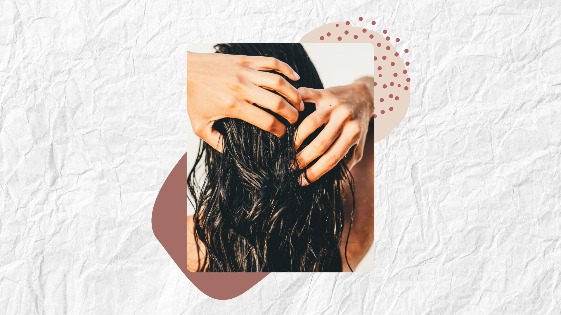 woman washing hair to show ways you&#039;re damaging your hair without realising