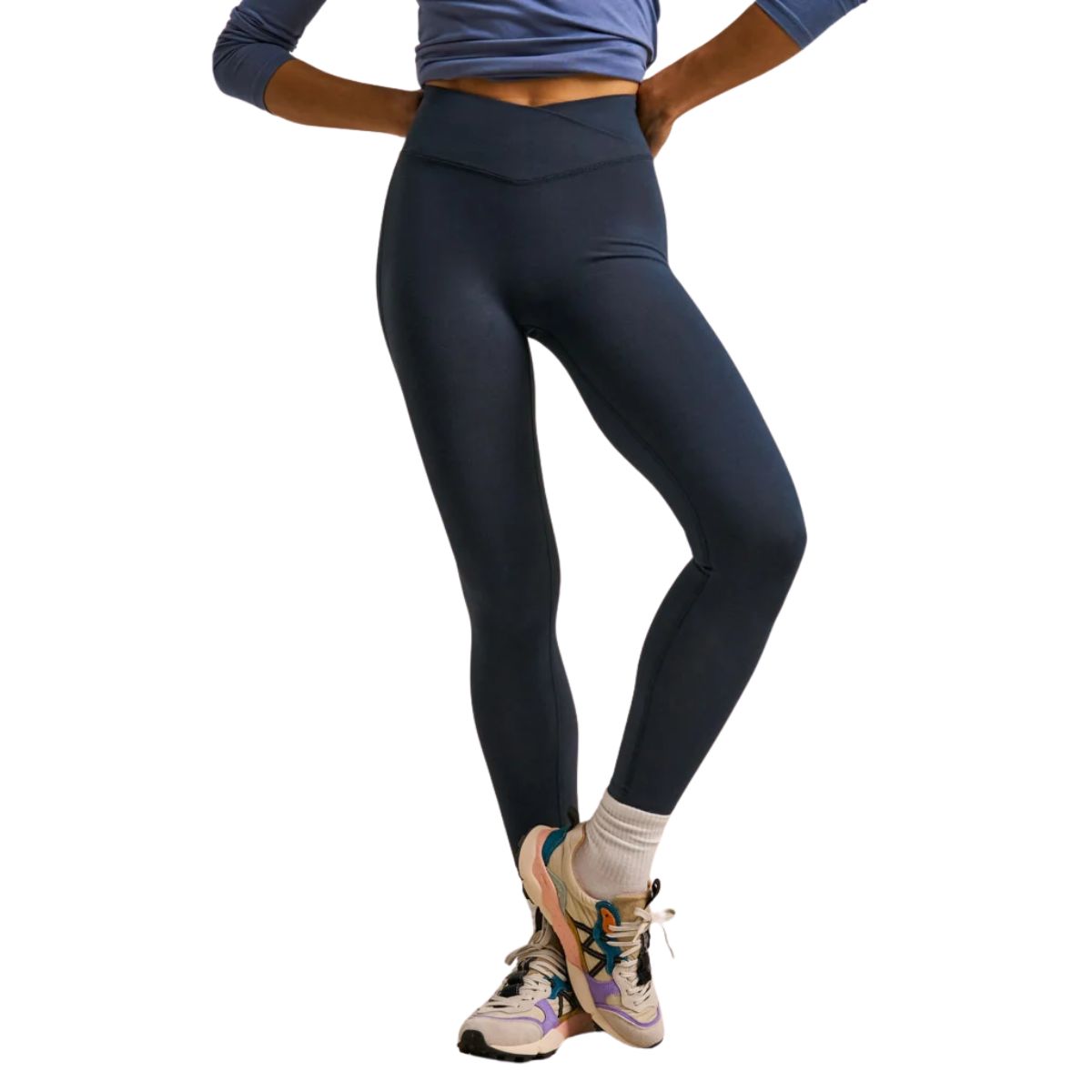 Bam Enduro High Waisted Crossover 7/8 Leggings